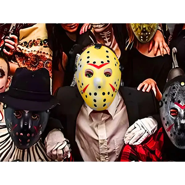Jason Voorhees 'Péntek 13' horror jégkorong maszk – műanyag, univerzális