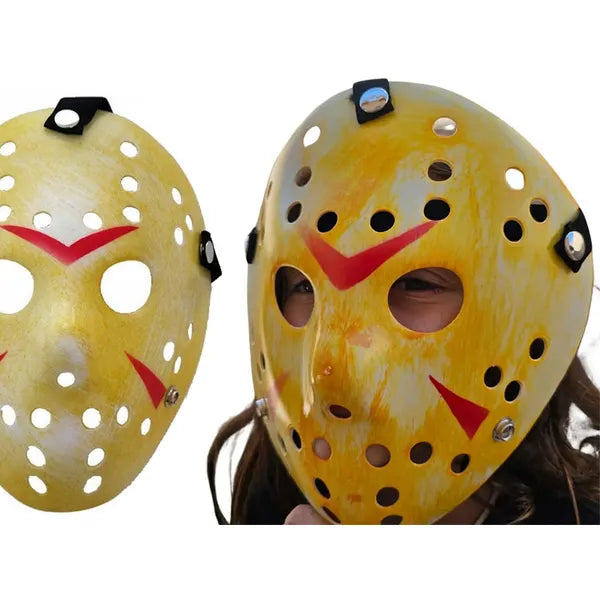 Jason Voorhees 'Péntek 13' horror jégkorong maszk – műanyag, univerzális