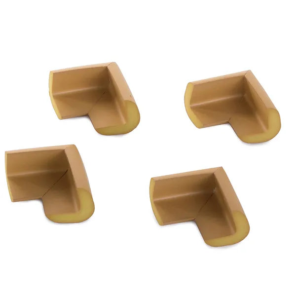 Bútor sarokvédő bronz matrica x4