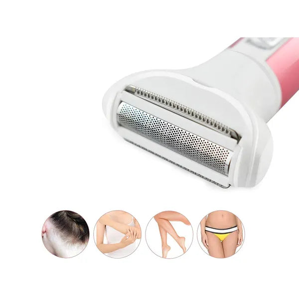 Női 4in1 epilátor usb cserélhető fejekkel