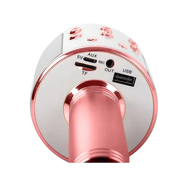 Bluetooth karaoke mikrofon tokkal és módokkal