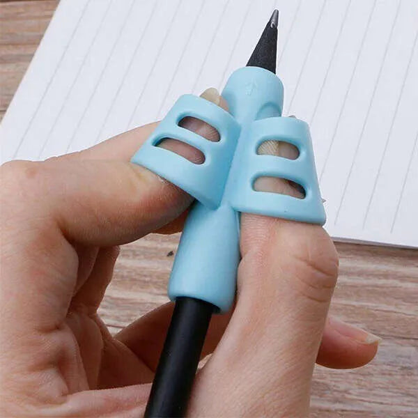 Kék gyerek tolltartó - ergonomikus írástámogató
