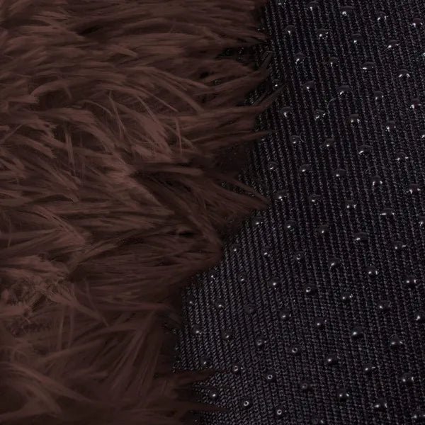 Kör alakú Cozy XL kisállat fekhely, 90 cm, barna, csúszásgátlós