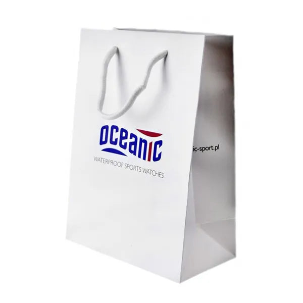 Oceanic fehér dísztasak 9,8×17,8×24,7 cm
