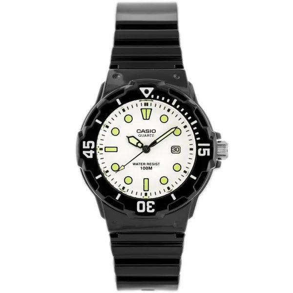 Casio LRW-200H-7E1V női gyerek karóra, fekete műanyag szíj, WR100