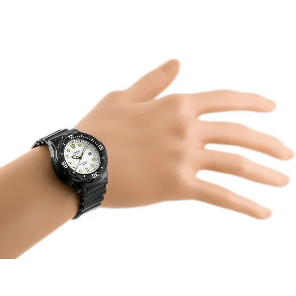 Casio LRW-200H-7E1V női gyerek karóra, fekete műanyag szíj, WR100
