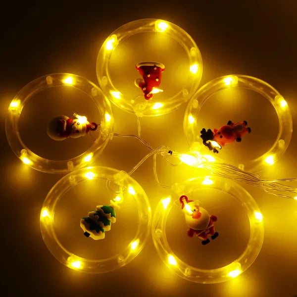 110 LED meleg fehér függő fényfüzér, USB, 3 m, beltéri