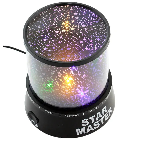Star Master csillagvetítő éjjeli lámpa, USB/AA, adapter nélkül