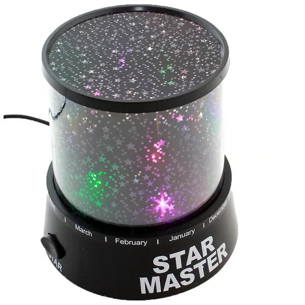 Star Master csillagvetítő éjjeli lámpa, USB/AA, adapter nélkül