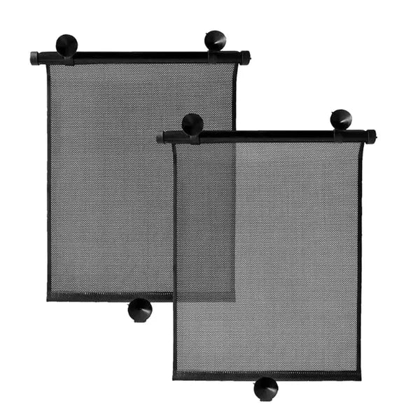 Univerzális autós napellenző roló pár, 40 cm, automata felcsévélés