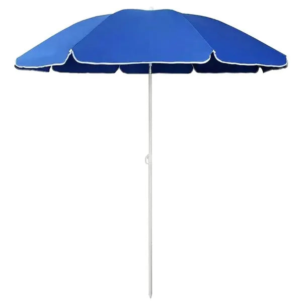 Könnyű kerti/strand napernyő UV elleni védelemmek, 160 cm, kék