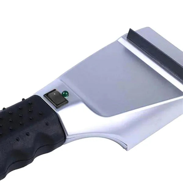 Elektromos 12 V-os fűthető jégkaparó autó szélvédőhöz, 27 cm