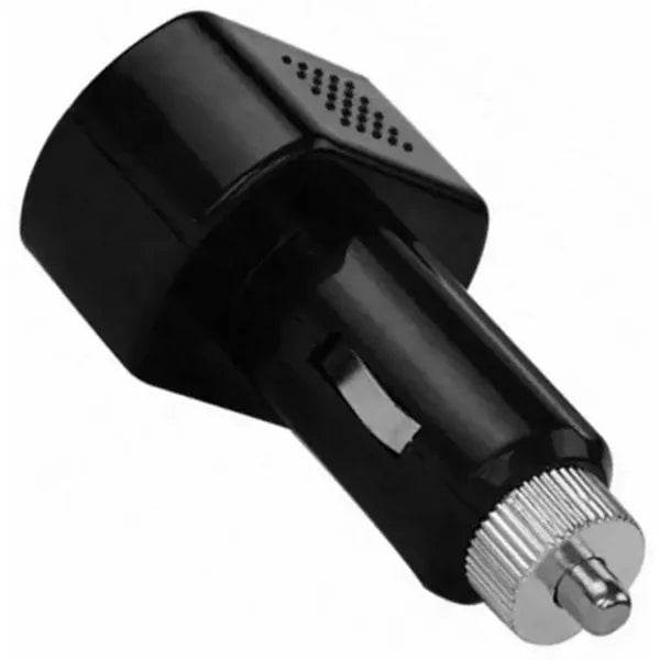 Autós LCD feszültségmérő és USB töltő 12-24V, 2,1A szivargyújtóba