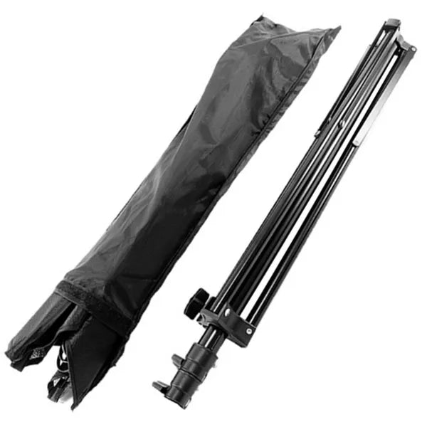 Hordozható 3 az 1-ben fotóstúdió szett softboxszal 60×40 cm, állvány 80-190 cm