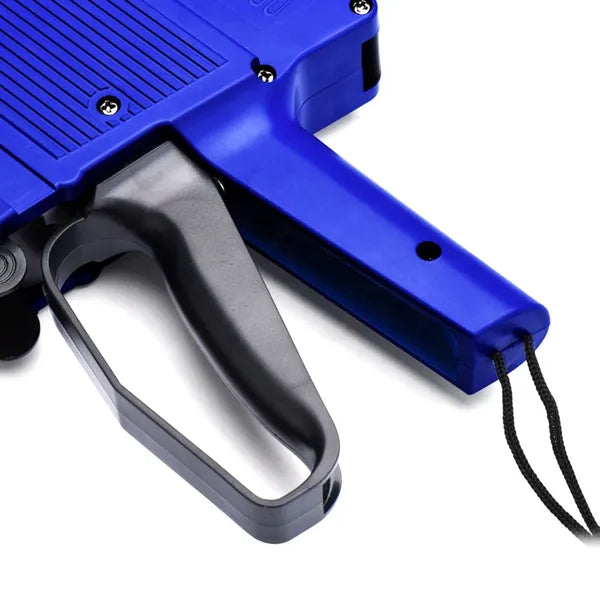 MX-6600 kétsoros árazógép 10×10 karakterhez, 23×16 mm címke, kék
