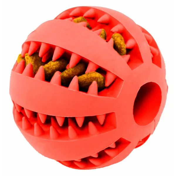 Szilikon rágólabda kutyáknak jutalomfalatokhoz, 5 cm, vegyes színek
