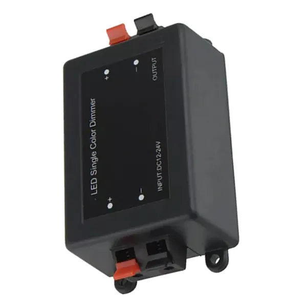LED fényerőszabályzó vezérlő 12-24V, RF távirányítós, 1 csatorna 8A