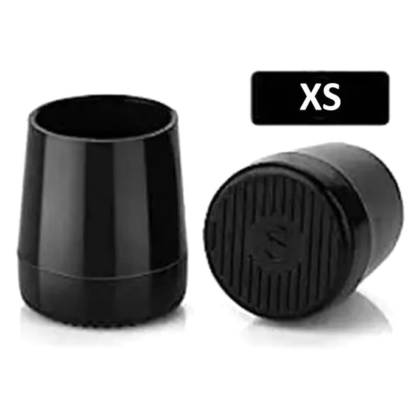 TPU szilikon sarkvédő kupak pár XS, fekete, 7-9 mm tűsarkúhoz