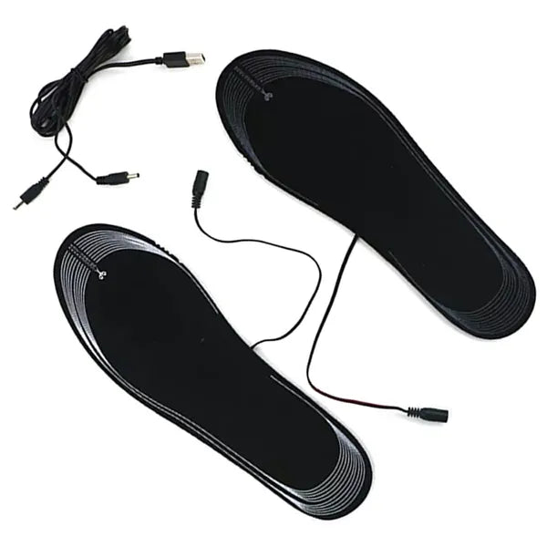 USB-s elektromos, méretre vágható fűthető cipőbetét 10 W, 28 cm