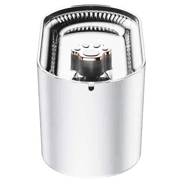 Automata 3 l fehér kisállat itató LED vízszint jelzővel, USB, csendes