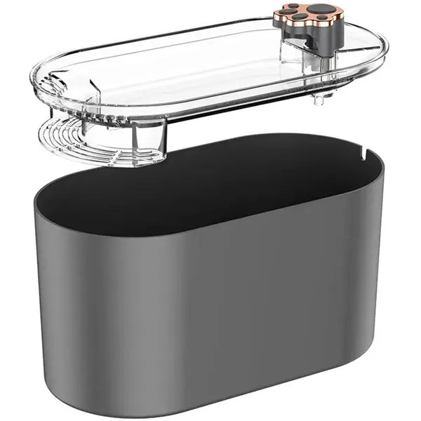 Automata állatitató 3 L, szürke, USB, LED szintjelző