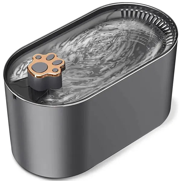 Automata állatitató 3 L, szürke, USB, LED szintjelző