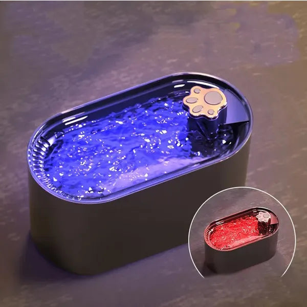 Automata állatitató 3 L, szürke, USB, LED szintjelző