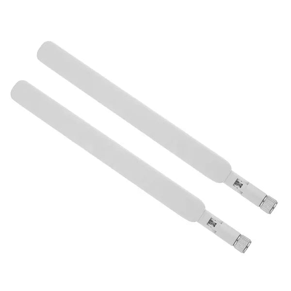 AK115B 2 db 8 dBi beltéri LTE router antenna SMA csatlakozóval, fehér