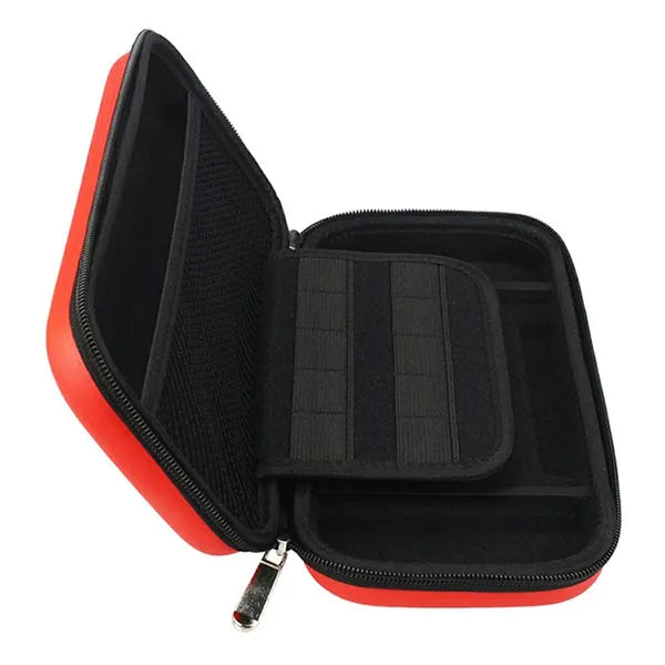 Nintendo Switch kemény héjú piros EVA hordtáska 26×12,5×5,5 cm