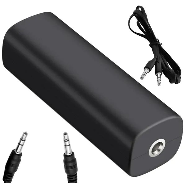 Audio zajszűrő adapter 3,5mm mini jack dupla port