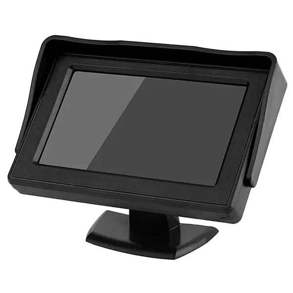 4,3'' autós tolatókamera monitor RCA csatlakozással, 12 V