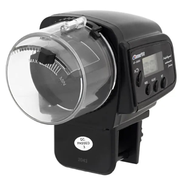 Automata haletető AF-2009D, 4× napi etetés, 70 ml, LCD kijelző