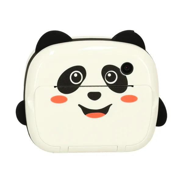 Gyerek azonnali fényképező panda dizájnnal, beépített hőnyomtató + 32GB kártya
