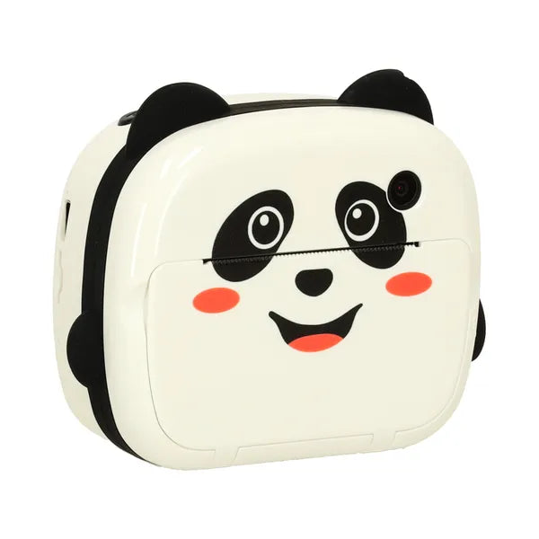 Gyerek azonnali fényképező panda dizájnnal, beépített hőnyomtató + 32GB kártya