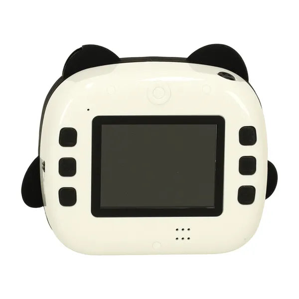 Gyerek azonnali fényképező panda dizájnnal, beépített hőnyomtató + 32GB kártya
