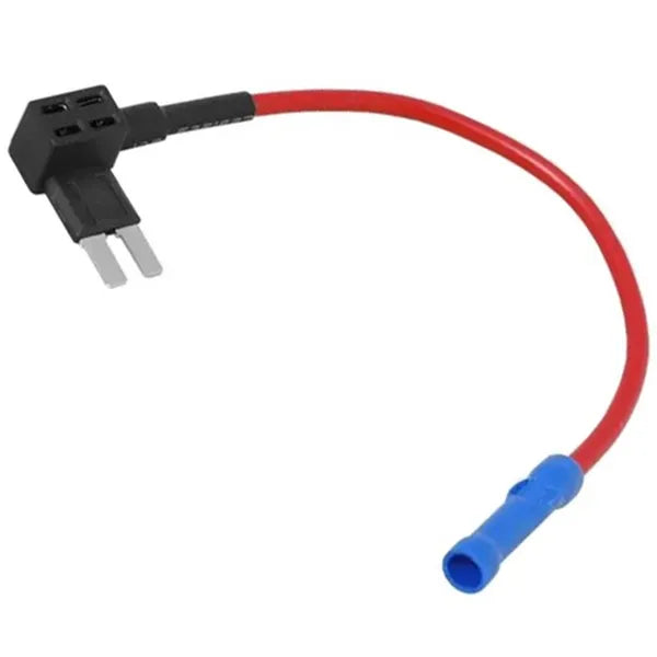 MicroVAL gyorscsatlakozós pótfoglalat biztosítékkal, 10 A, 13 cm AWG12 kábel