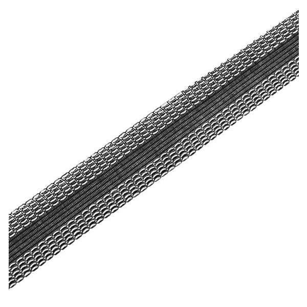 Vasalható nadrágrövídítő szalag, 100x2,3 cm, szürke