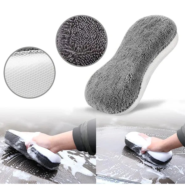 9 részes autómosó és belső tisztító készlet puha nylon kefével