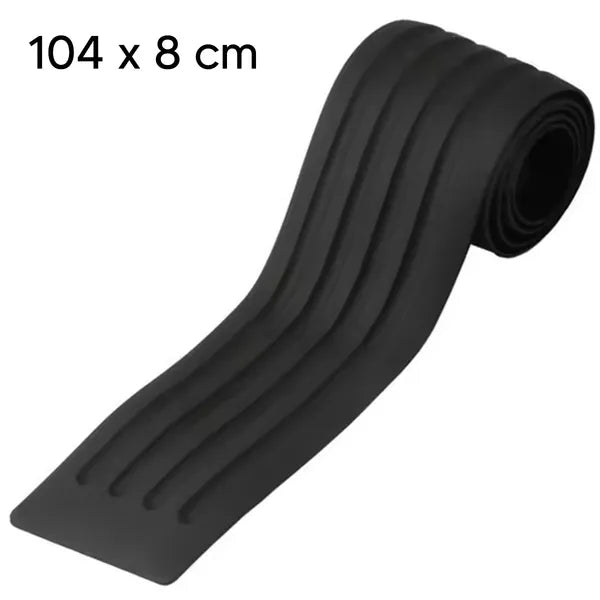Autó lökhárító védőcsík - rugalmas, fekete, 104 cm