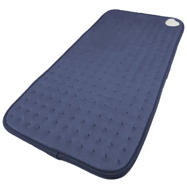 Elektromos melegítő párna 60×30 cm, 6 fokozat, időzítő, kék