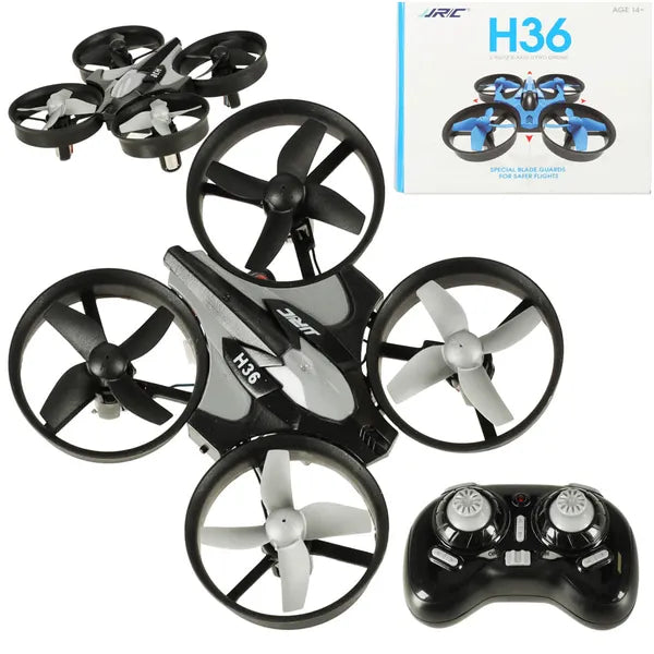 JJRC H36 mini drón 2.4 GHz 4CH 6 tengelyes giroszkóppal, fekete
