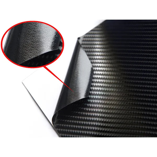 Karbon 4D fekete öntapadó fólia tekercs 1,52×30 m, 135 µm