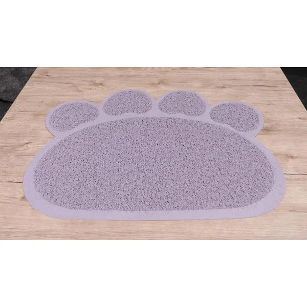 Macskamancsos etetőtál alátét, 45×60 cm, PVC csúszásgátló szőnyeg