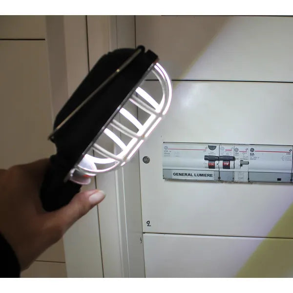 Genius Ideas hordozható ultra-fényes LED zselés lámpa, 160 lm, 3×AA, mágneses