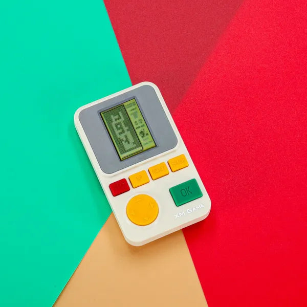 Fehér hordozható elektronikus kézi játékkonzol 6+ év