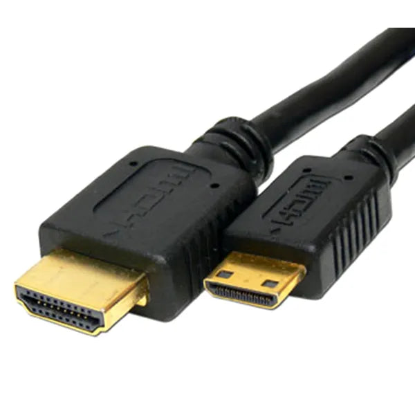 Aranyozott hdmi - mini hdmi kábel 2m 4k 1080p