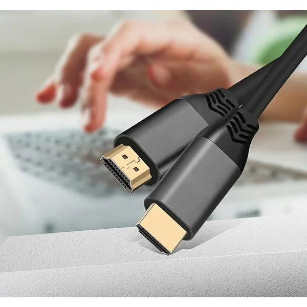HDMI 2.1 kábel 8K, 48 Gb/s, fonott, aranyozott, 1,5 m
