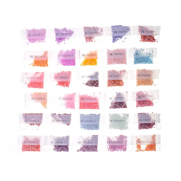 5D gyémántszemes kirakó készlet, pitypang motívum, 40×30 cm vászon