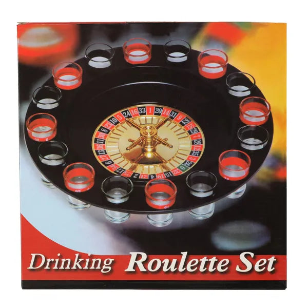 Parti alkoholos rulett játék 16 számozott felespohárral, 30 cm