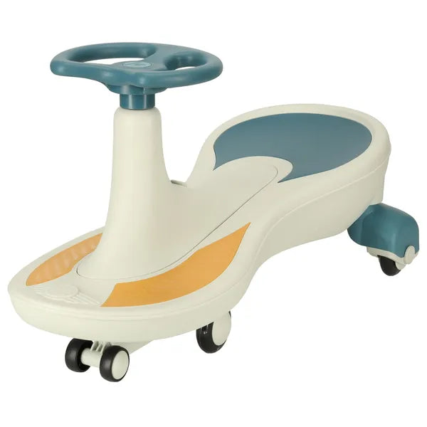 Gravity Rider LED Kerekekkel és Zenével, 76 cm, Kék-Fehér, Max 100 kg